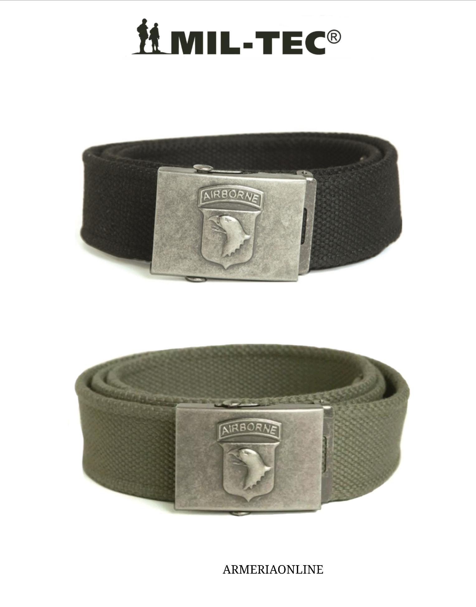 Fibbia cintura militare